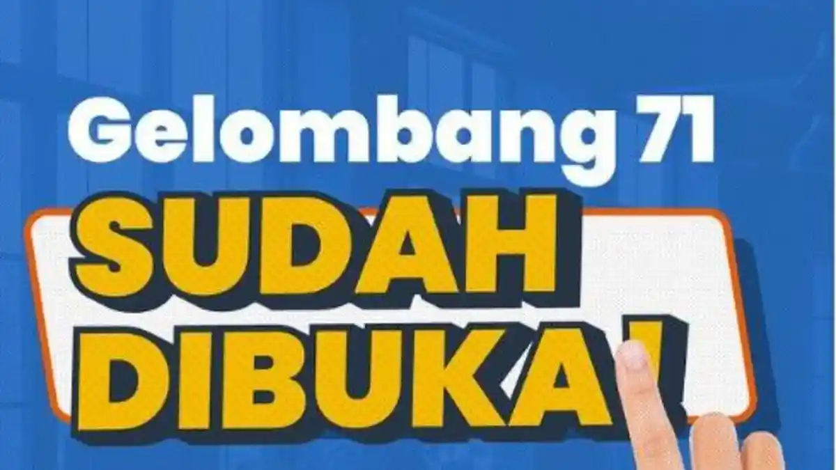 Pendaftaran Kartu Prakerja Gelombang 71 Ditutup pada 5 Agustus 2024, Simak Cara Daftarnya