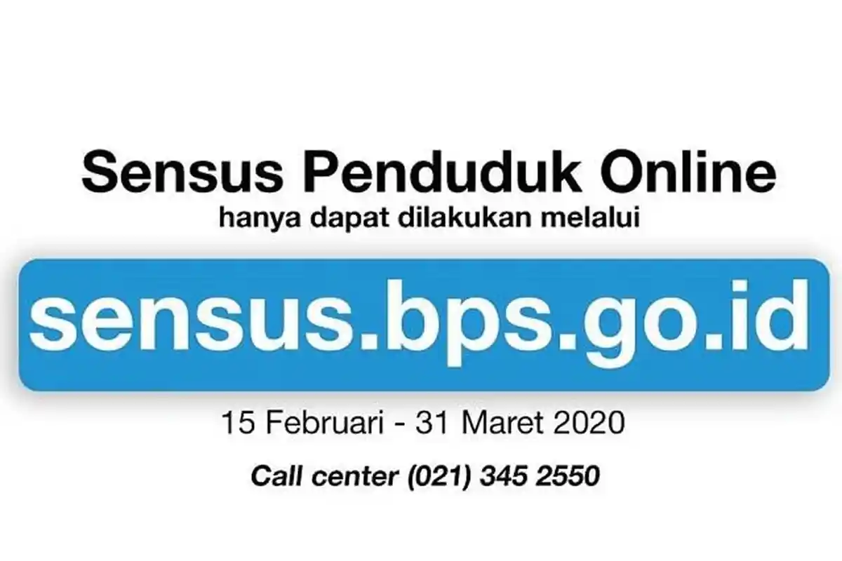 Ada 21 Jenis Pertanyaan yang Harus Dijawab, Berikut Cara Pengisian Data Sensus Penduduk 2020