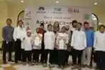Delia Septianti Santuni Anak Yatim Piatu