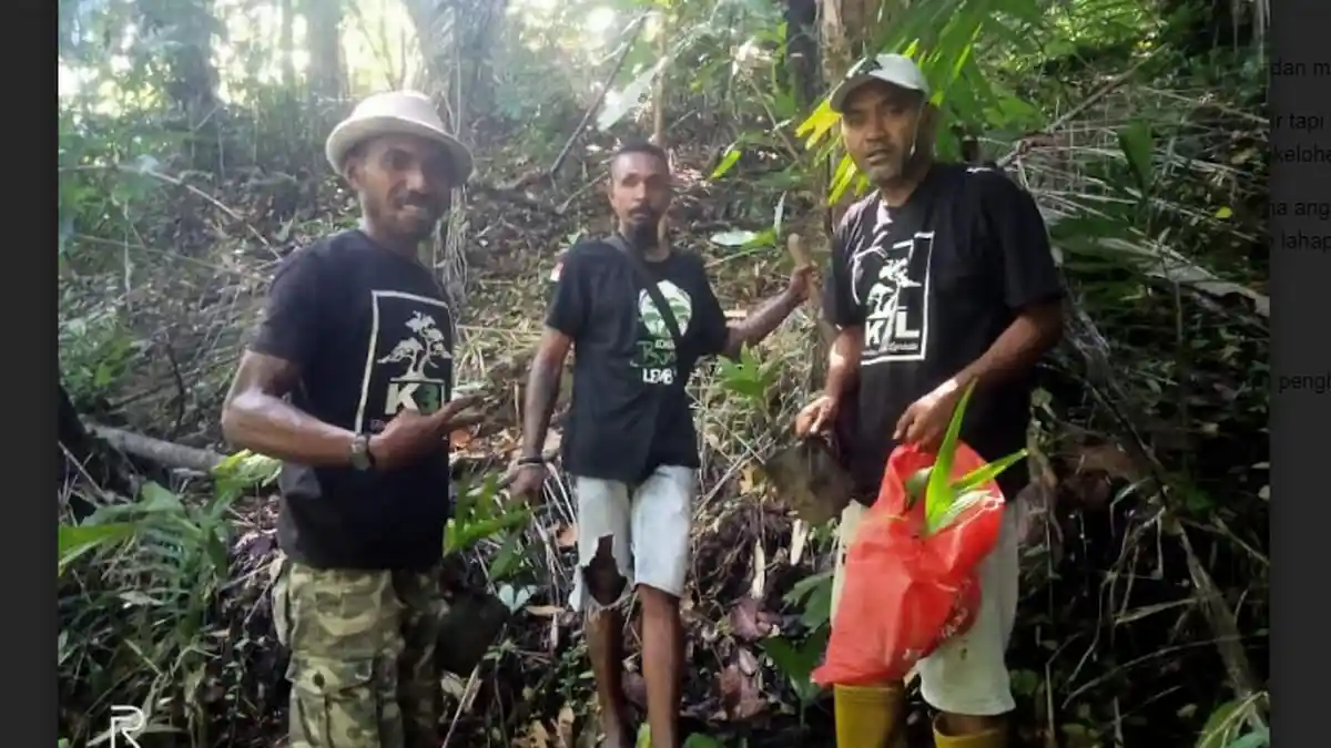 Komunitas Bonsai Lembata Lakukan Penghijauan di Mata Air Lite Ulumado