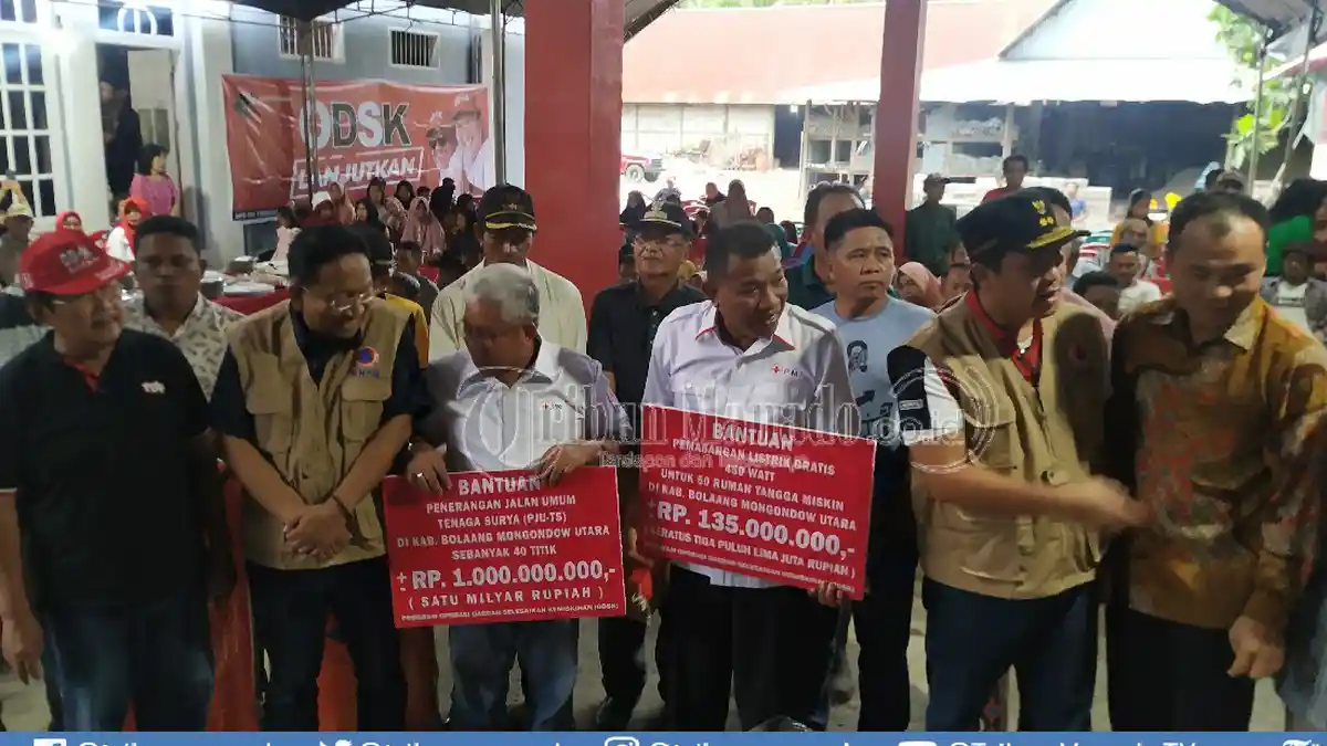 OD-SK Salurkan Bantuan Korban Bencana Bolmong-Bolmut, Fokus Dulu Pemenuhan Kebutuhan Dasar