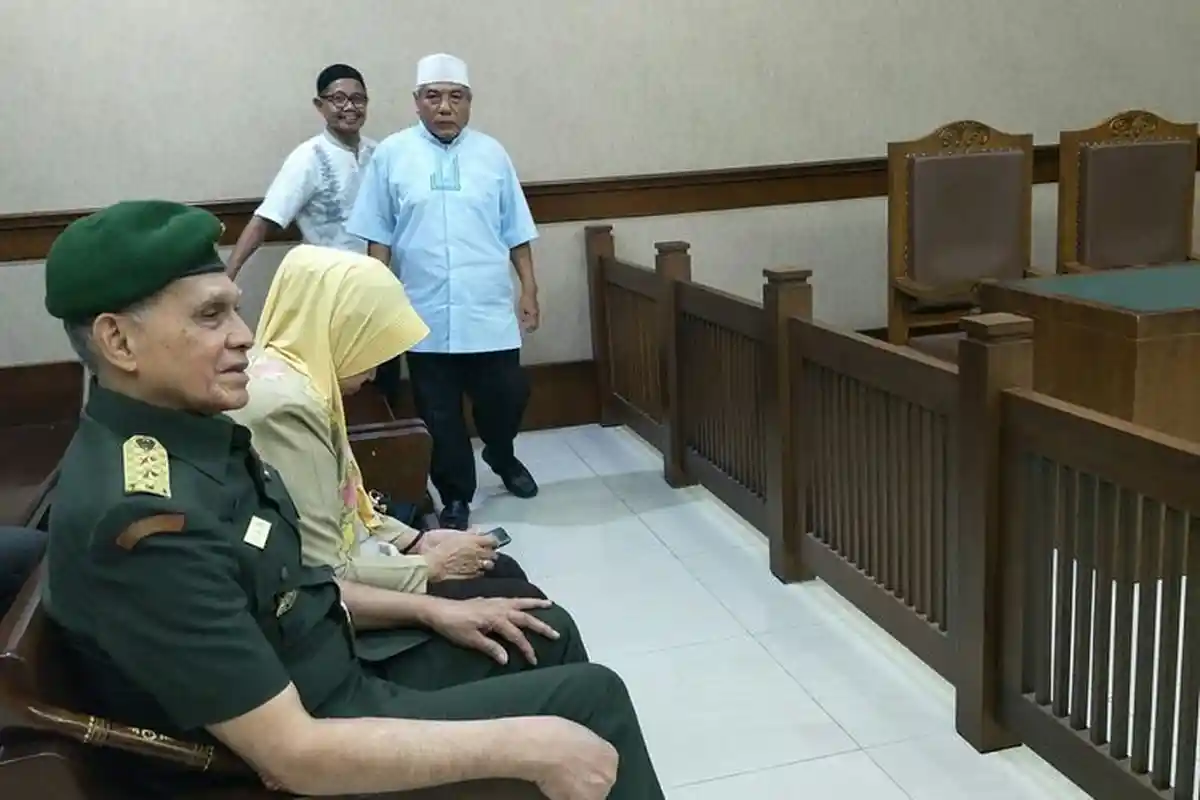Di Persidangan, Kivlan Zen Tuding Wiranto Korupsi Dana PAM Swakarsa Rp 10 Miliar