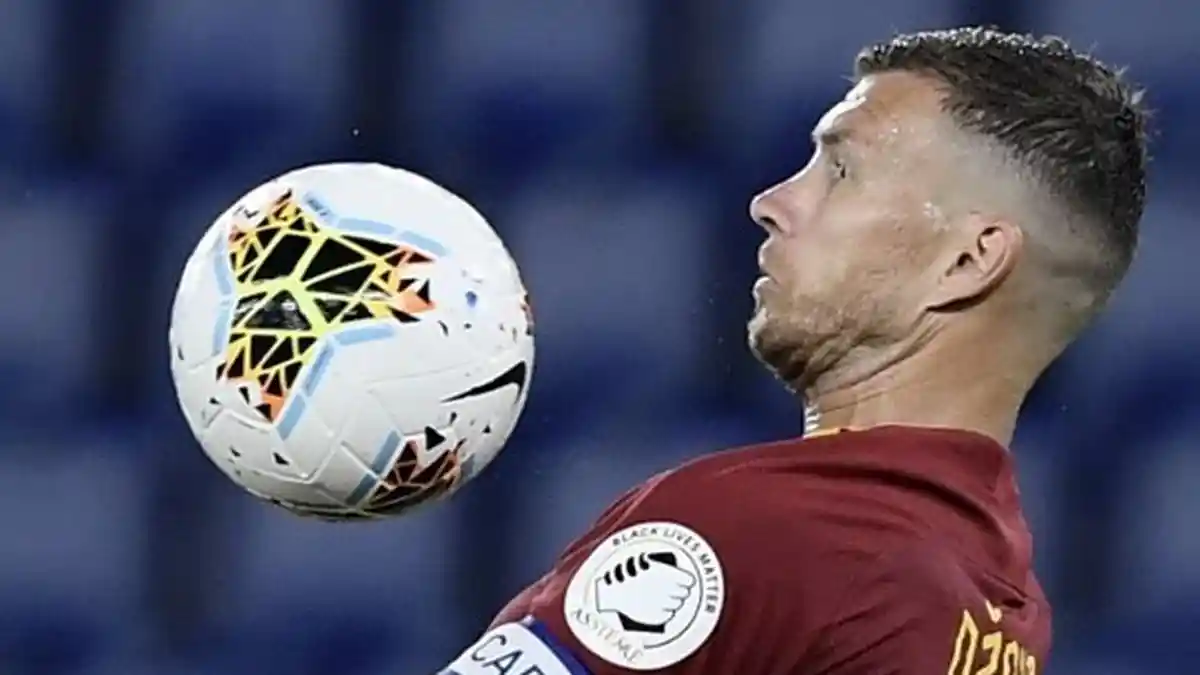 Edin Dzeko dan Roberto Mancini Terjangkit COVID-19 Tanpa Gejala