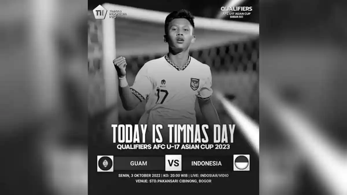 Link Live Score Cek Hasil Timnas U17 vs Guam Saat ini Berlangsung Live Indosiar dan Streaming
