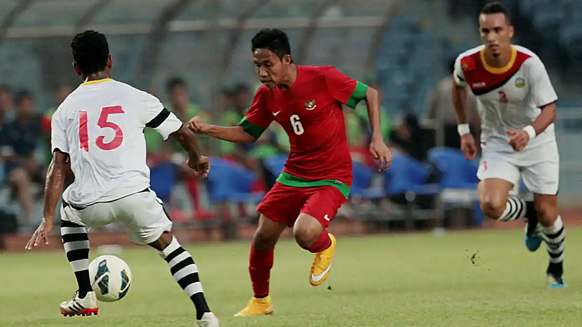 Babak I, Indonesia U-23 Ungguli Filipina 2-0