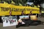 Demo Greenpeace di Kedubes AS