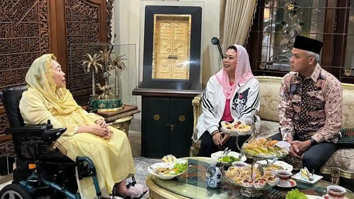 Ganjar Pranowo Sowan ke Yenny Wahid dan Sinta Nuriyah, Ini Isi Pembicaraan Capres PDIP
