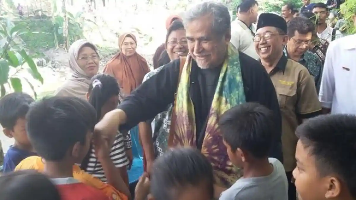 Aktor Kawakan Slamet Rahardjo Jadi Duta Budaya Sungai Indonesia