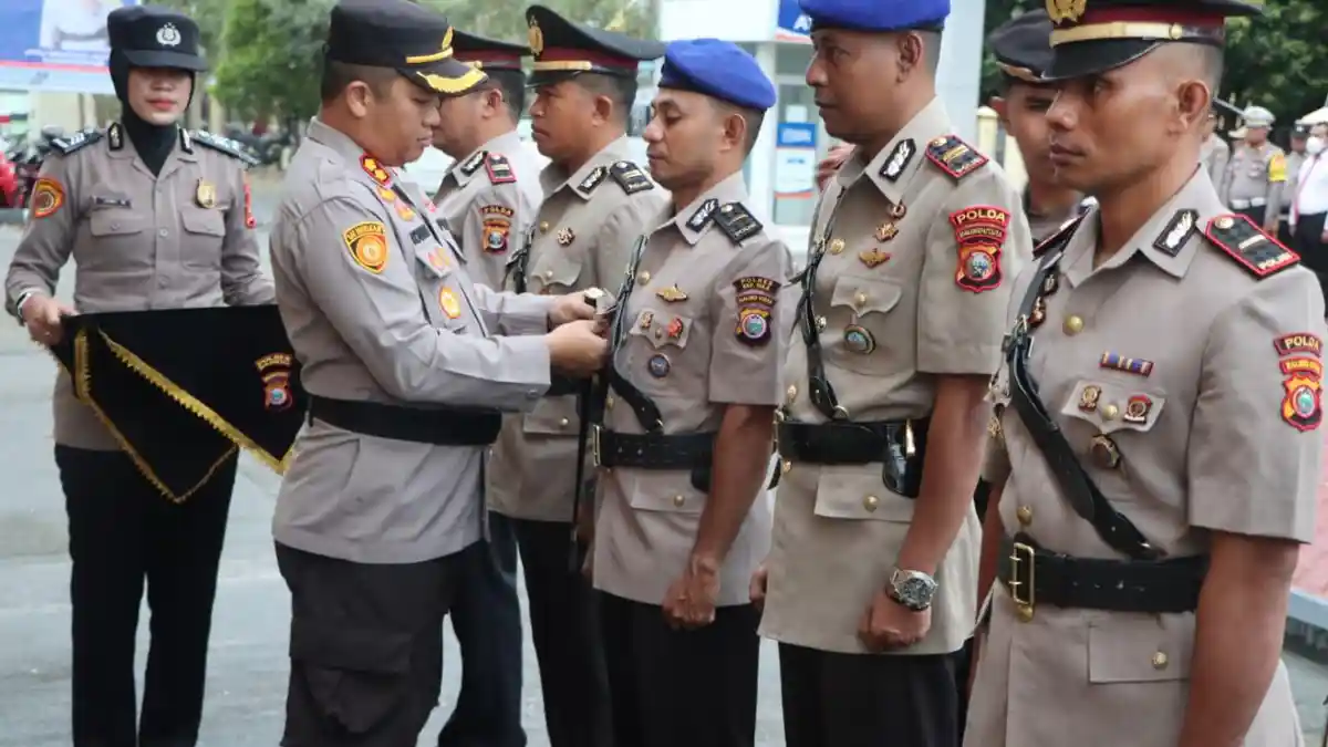 Tiga Pejabat Utama Polres Sula Maluku Utara Dirotasi