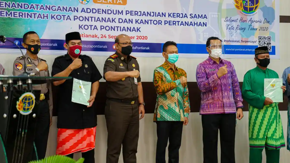 Bangun Dua Tower Rusunawa di Gg Semut, Pemkot Terima 39 Percil Sertifikat dari BPN