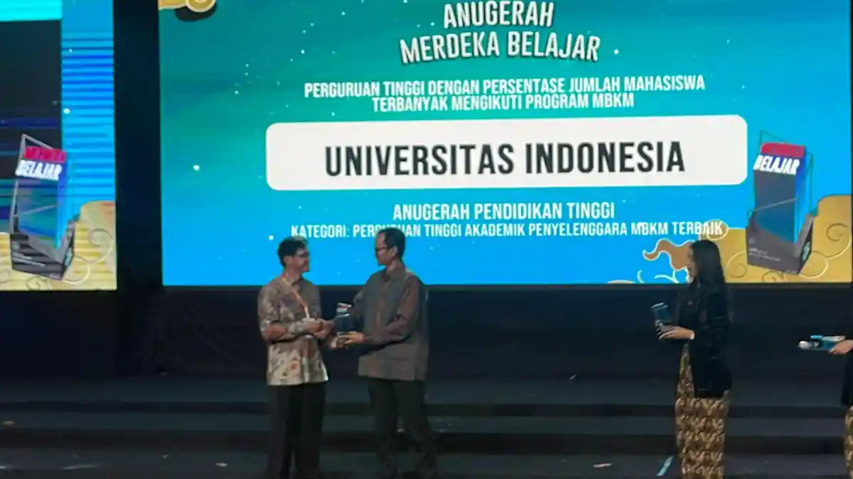 UI Sabet Penghargaan Peserta Merdeka Belajar Kampus Merdeka Terbesar