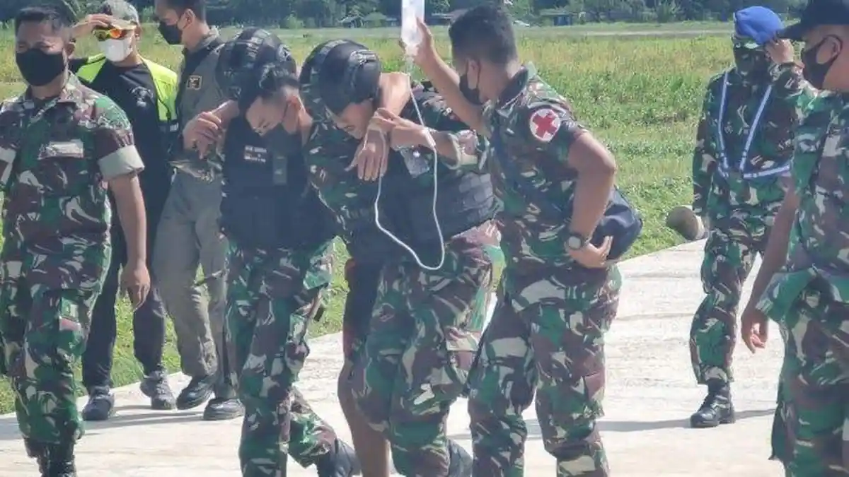 Prajurit Gugur Diserang KST Papua, Jajaran TNI Kibarkan Bendera Setengah Tiang 3 Hari