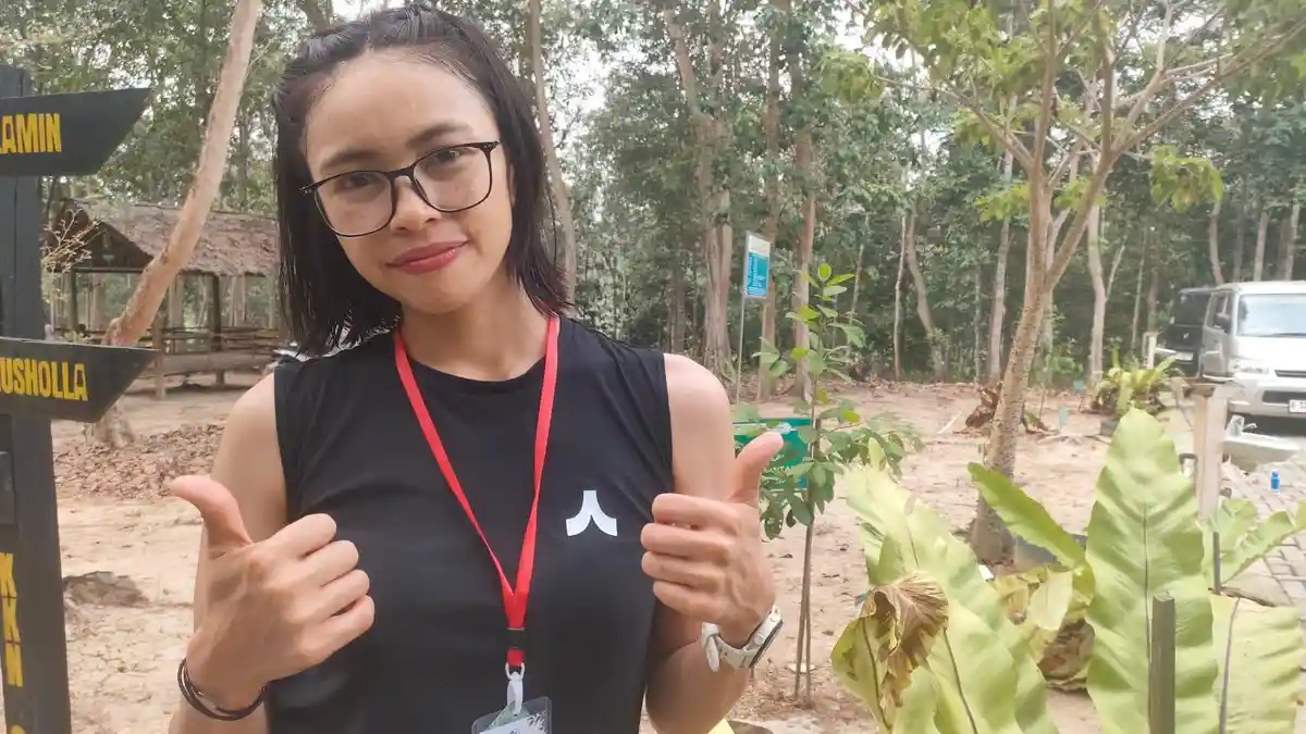 4 panduan Pola Hidup Sehat ala Pelari Asal Paser Pemenang Trail Run 10K Hutan Meranti Balikpapan