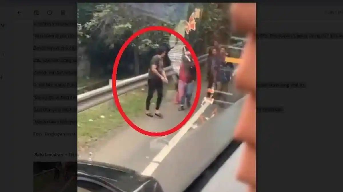 VIRAL Pengendara Mobil Kokang Senjata di Jalan Tol, Netizen Ngadu ke Kapolri