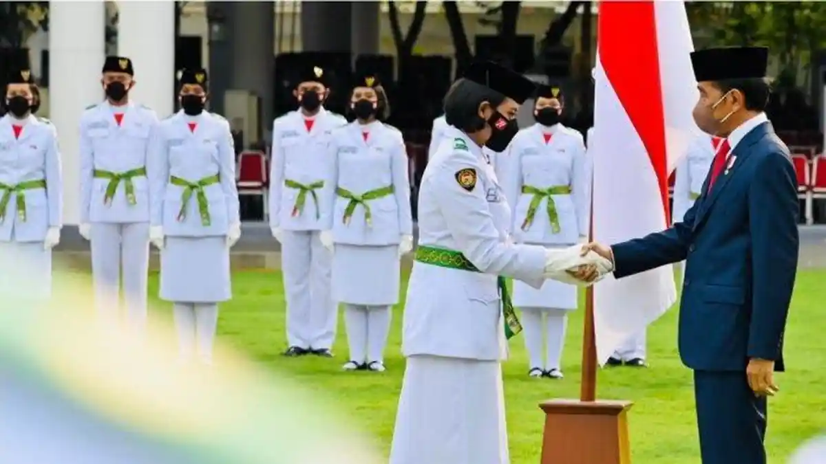LINK Live Streaming Upacara 17 Agustus 2022 di Istana Merdeka, Lengkap Daftar Anggota Paskibraka