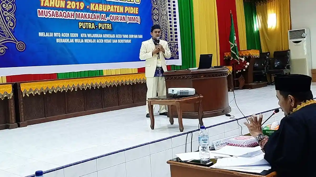 Empat Kafilah Tampil di Final Cabang MMQ pada MTQ Aceh di Pidie