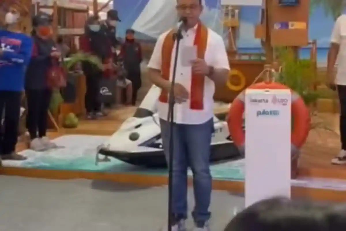 Tak Lewatkan Euforia MotoGP, Anies Luncurkan Aplikasi Digital Pariwisata Kepulauan 1000 di Mandalika