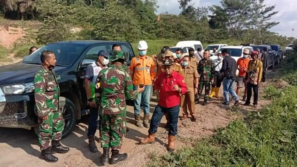 Desa Belani-Desa Batu Kucing Dulu 1 Jam Kini Bisa 15 Menit, TNI dan Pemkab Muratara Buka Jalan Baru