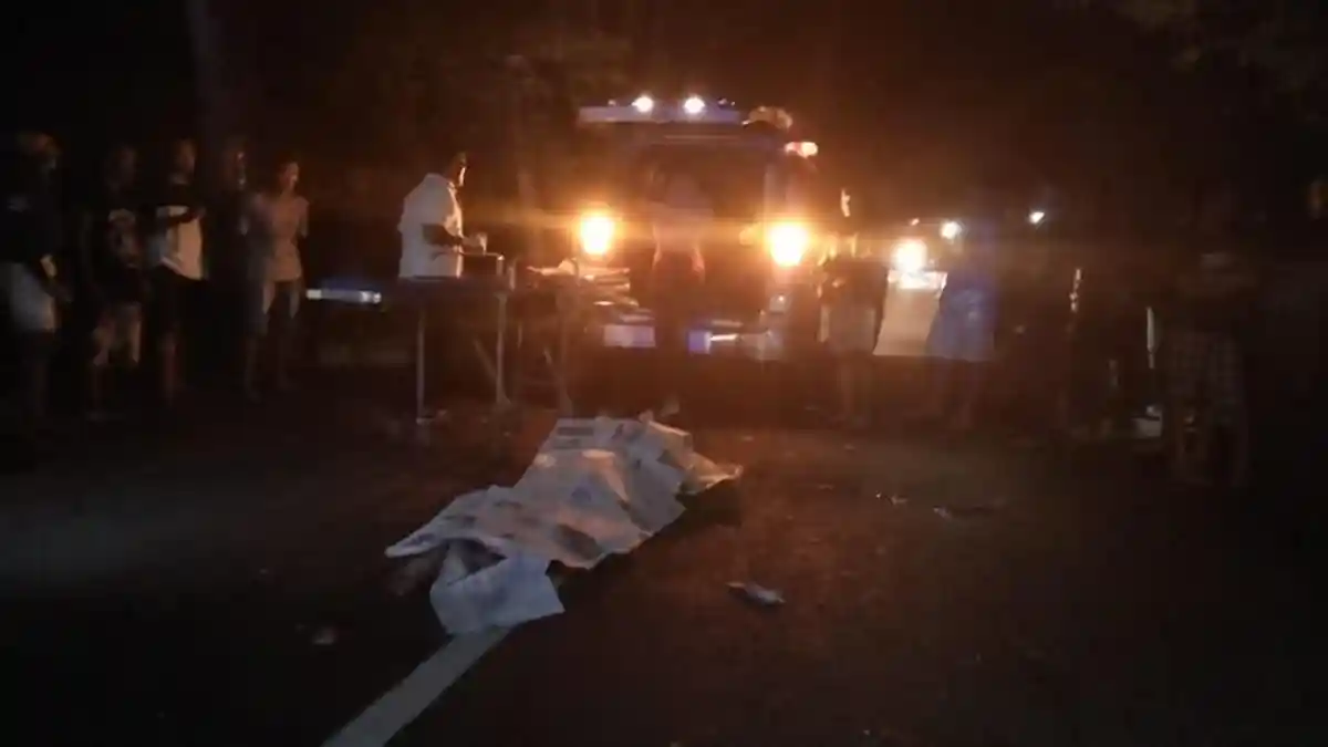 Kecelakaan Maut Minggu Malam, Pengendara Motor Tewas Bertabrakan dengan Penjual Sate