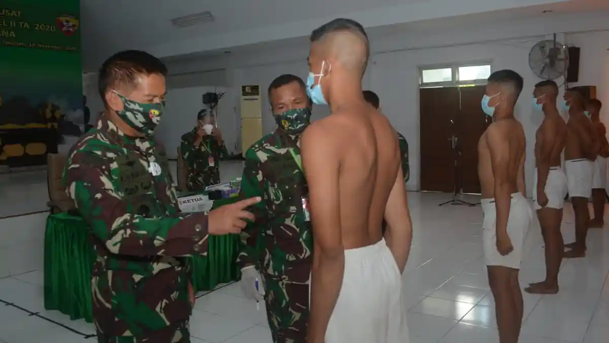 465 Calon Prajurit Tamtama Sub Panpus Kodam IX/Udayana Dinyatakan Lulus, Pangdam Tekankan Hal Ini