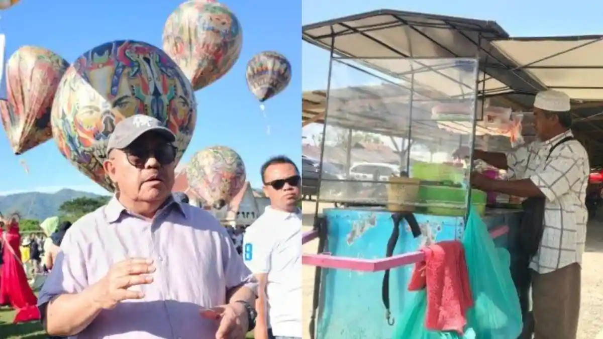 GORONTALO TERPOPULER: Tonny Uloli-Marten Taha Hadiri Festival Balon Udara - Cerita Penjual Es Cendol