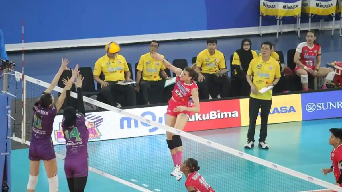 Klasemen Proliga 2026 - Medan Falcons Juru Kunci, JPE 4 Besar, Megawati Total 35 Poin