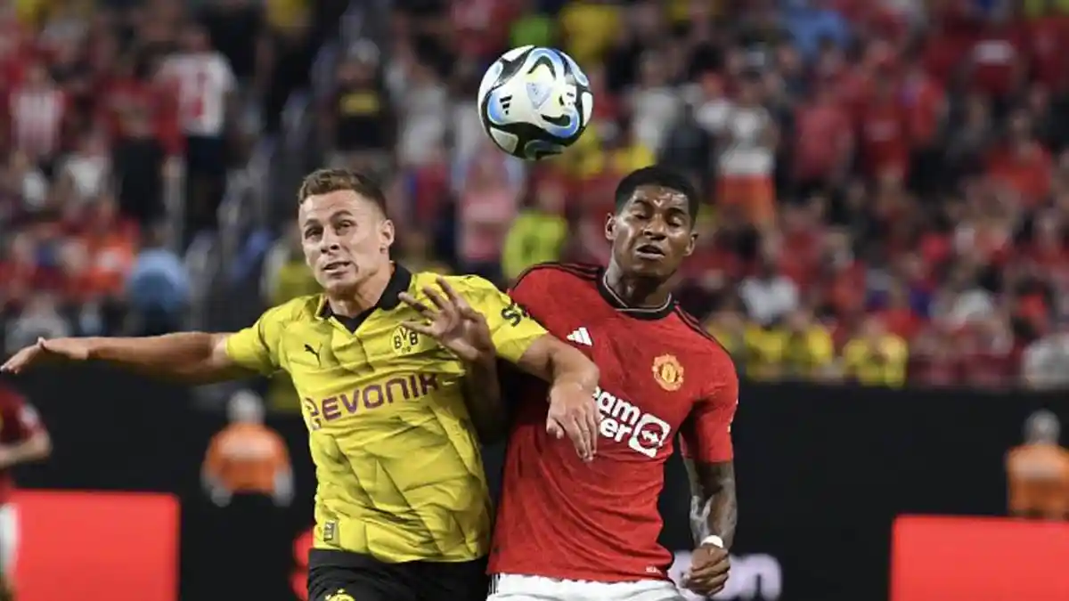 Hasil Manchester United vs Borussia Dortmund, Kebobolan 3 Gol, MU Kalah Lagi