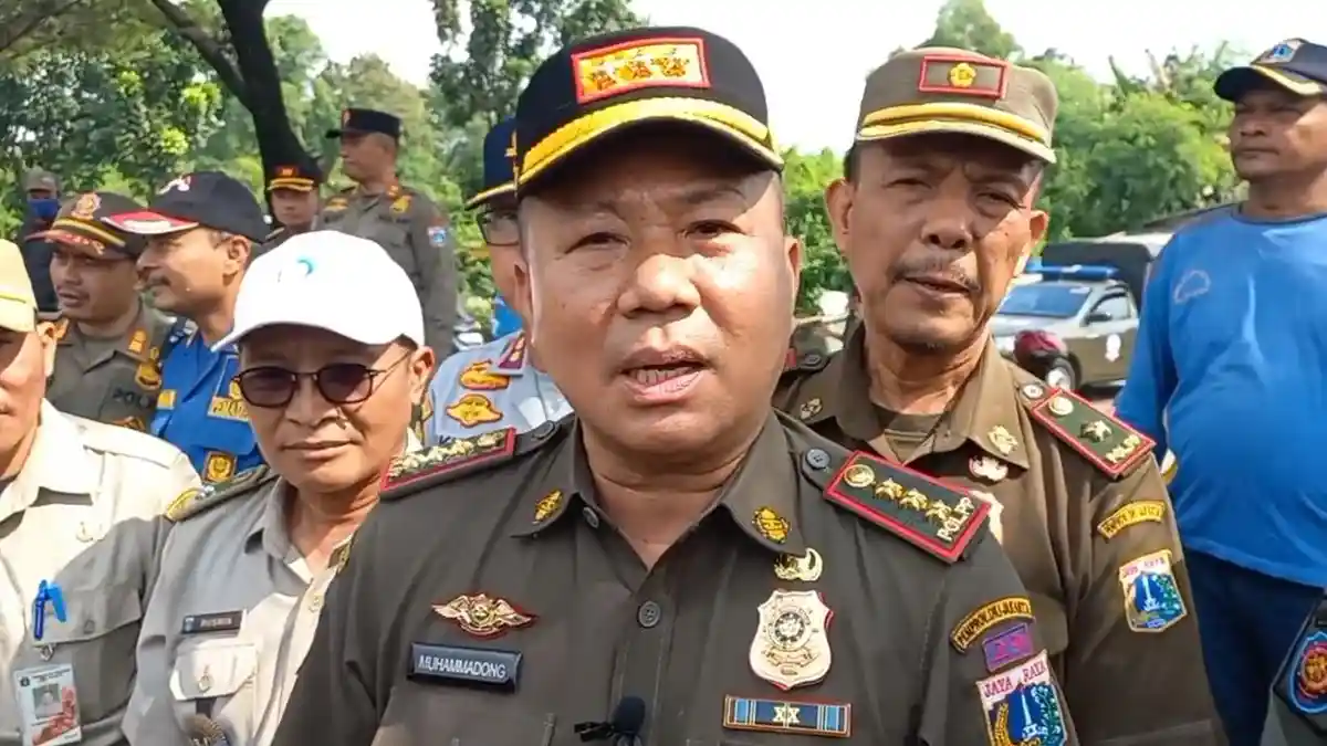 Satpol PP Tunggu Proses Hukum Ketua RT Riang untuk Lanjutkan Penertiban Ruko Tutup Saluran Air Pluit