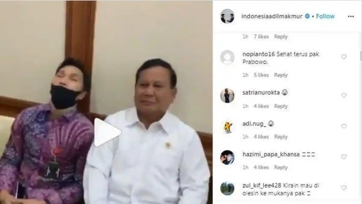 Beda Cara Prabowo dan Kapolda Jatim Tegur Anak Buahnya yang Tidur saat Rapat, Pak Menhan Dijempol