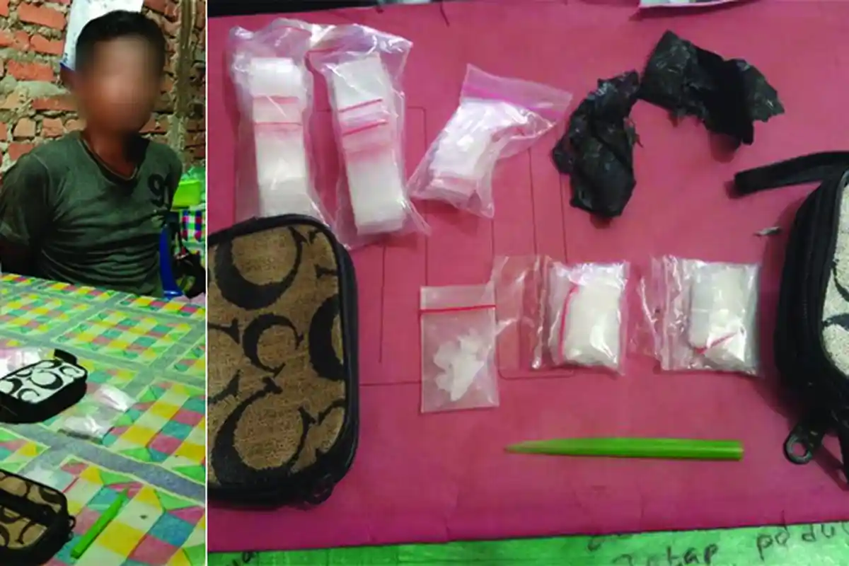 Simpan 12 Gram Sabu dalam Dompet, Warga Ukui Ini Dicokok Polisi