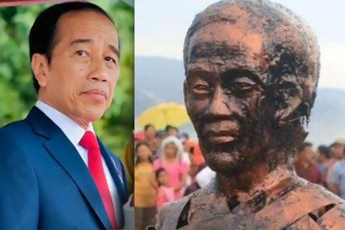 Viral Patung Jokowi Gak Mirip Aslinya Pakai Dana Rp 2,5 Miliar, Banyak Masyarakat yang Protes