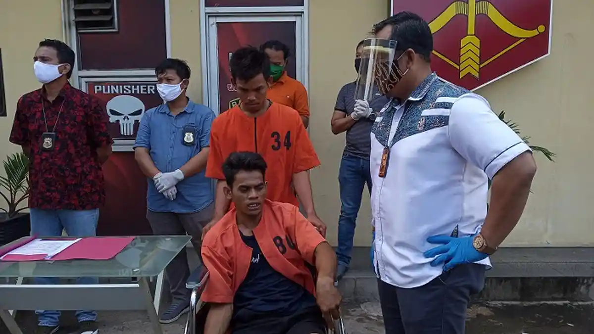 Coba Kabur, Dua Sekawan Ini Keok Ditembak Jatanras Polda Sumsel, Mencuri Mesin Penggiling Padi