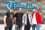 Bagindas Band Promo Single Terbaru di Kantor Tribun Jabar