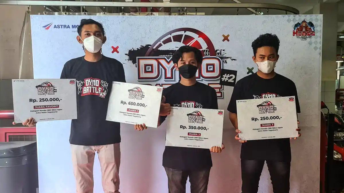 Gelar Dyno Battle #2, Cara AHM Apresiasi Pecinta Honda CBR Series Yogyakarta
