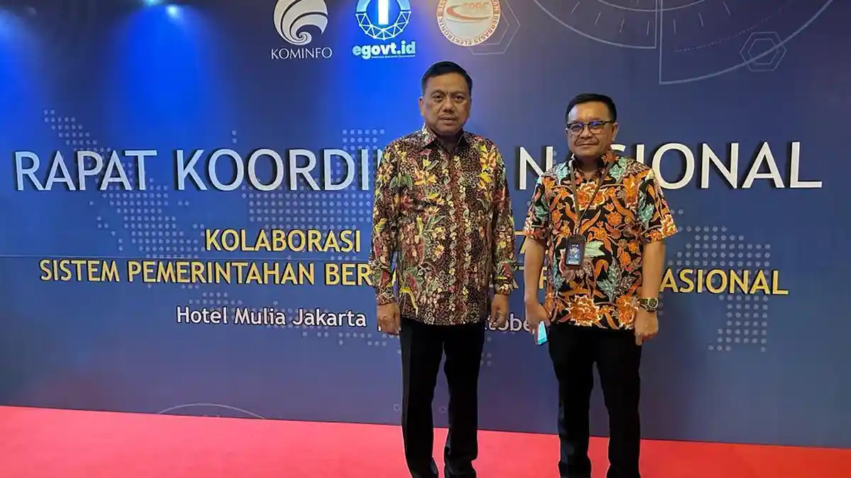 Ikut Rakornas SPBE di Jakarta, Maurits Mantiri Beberkan Implementasinya di Bitung Sulawesi Utara