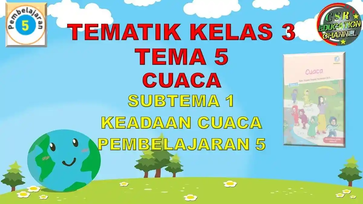 Soal & Kunci Jawaban Tematik 5 Subtema 1 Kelas 3 SD Pembelajaran 5 Halaman 33 35 36 37 dan 38