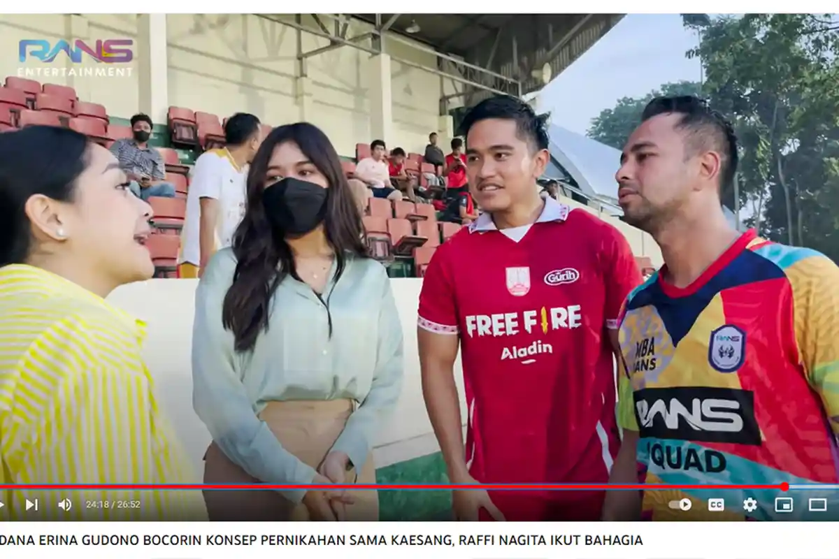 Akad Nikah Kaesang Pangarep-Erina Hari Ini, Raffi Ahmad Panik Undangannya Tak Tercantum Barcode