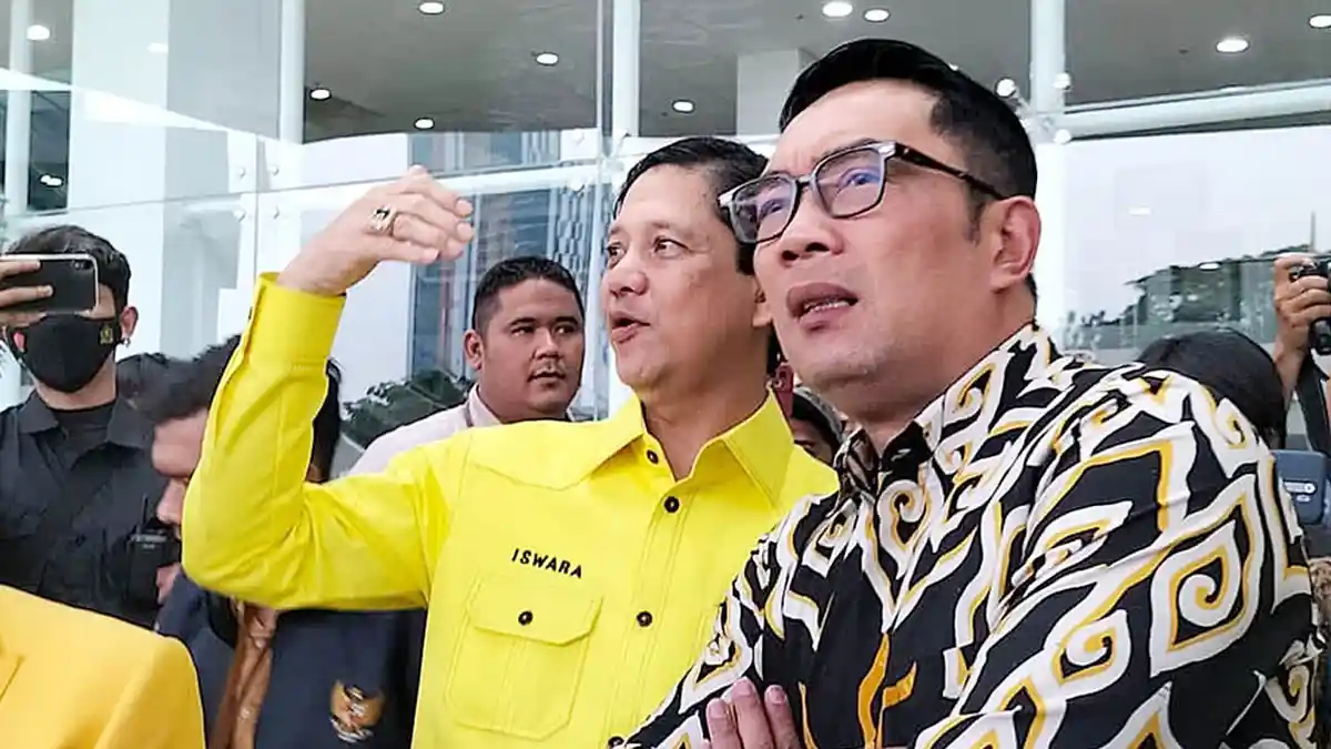 Survei Ridwan Kamil Tinggi di Jabar, Golkar Anggap RK Ideal Ikut Pilkada Jabar Dibanding Jakarta