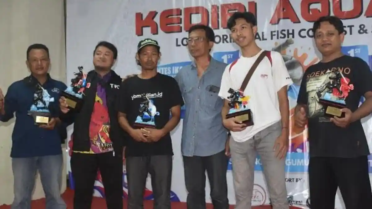 Pemkab Kediri Sukses Menggelar Event Aquatic Local Oriental Fish dan Show 2023