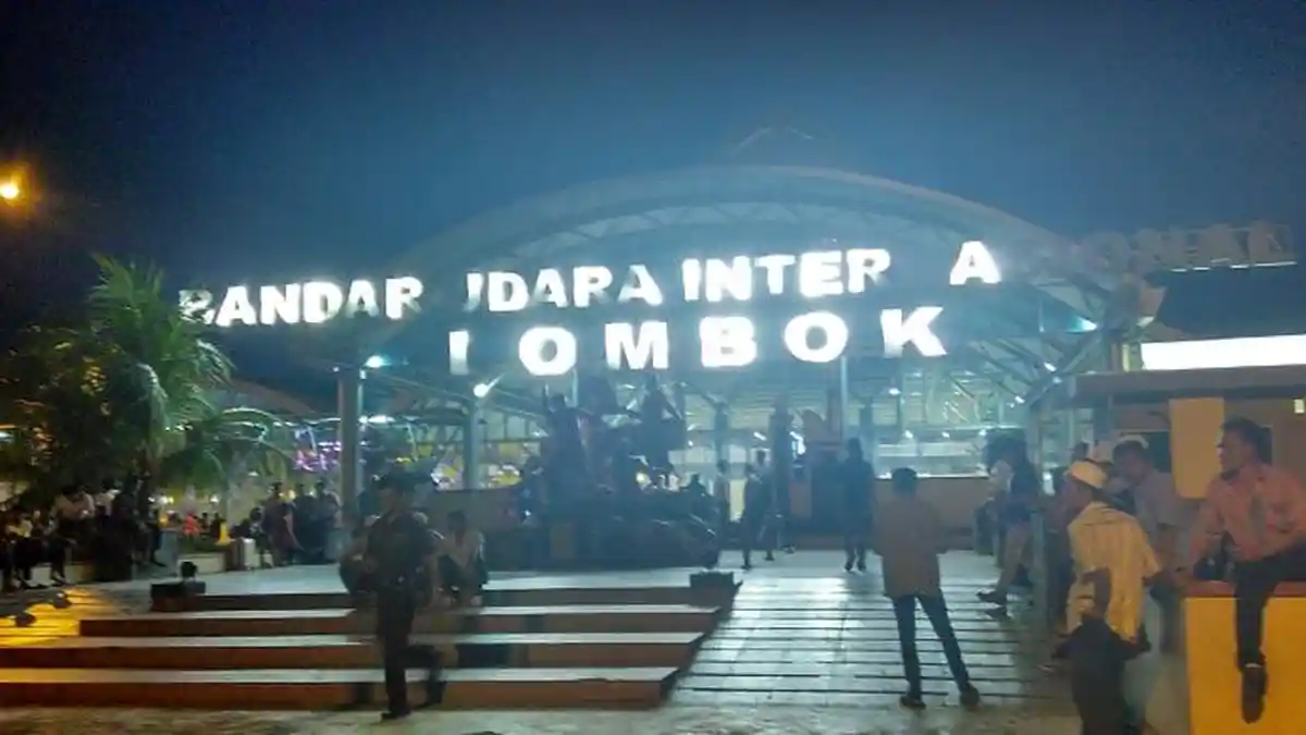 Bercanda Bawa Bom, Seorang Penumpang Diamankan Petugas Bandara Lombok