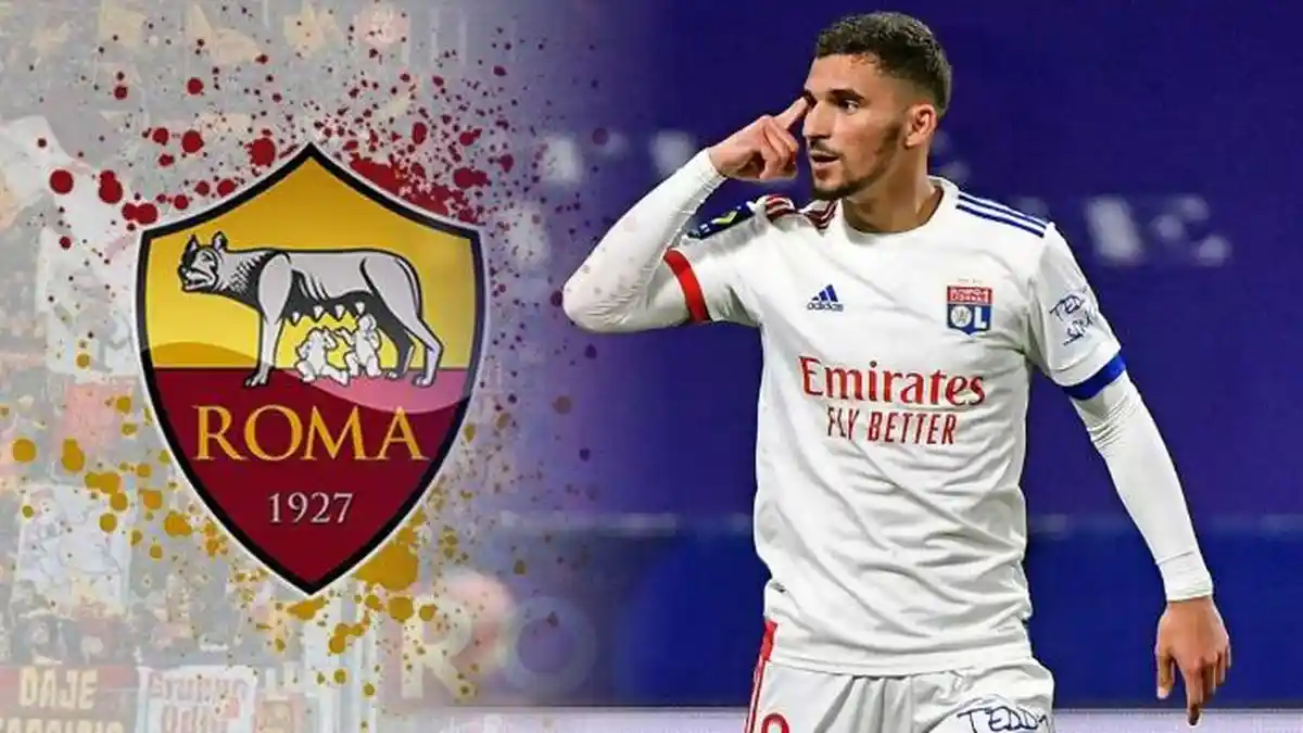 AS Roma Diam-diam Ketemuan dengan Houssem Aouar, Giallorossi Selangkah Lagi Datangkan Pemain Baru