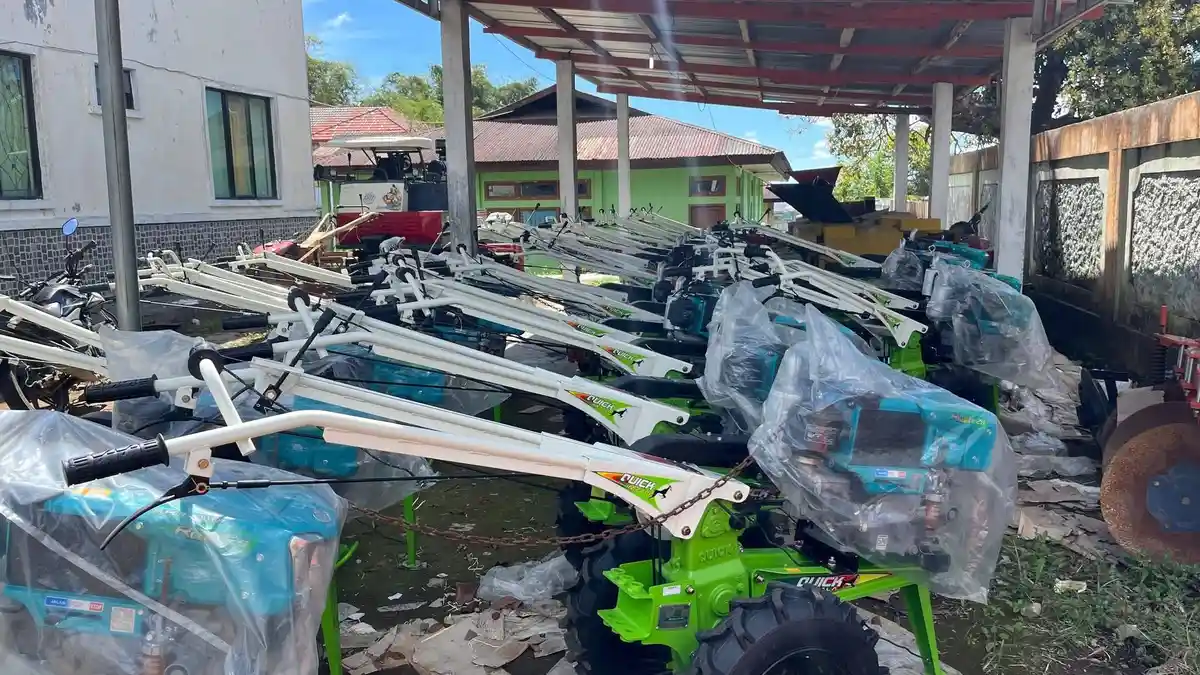 Dinas Pertanian dan Ketahanan Pangan Manggarai Sosialisasikan Pemanfaatan 51 Unit Alsintan