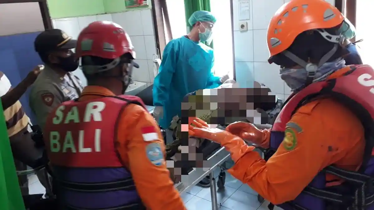 Seorang Warga Banjar Arca Jembrana Ditemukan Meninggal Dunia di Sekitar DAM Pulukan