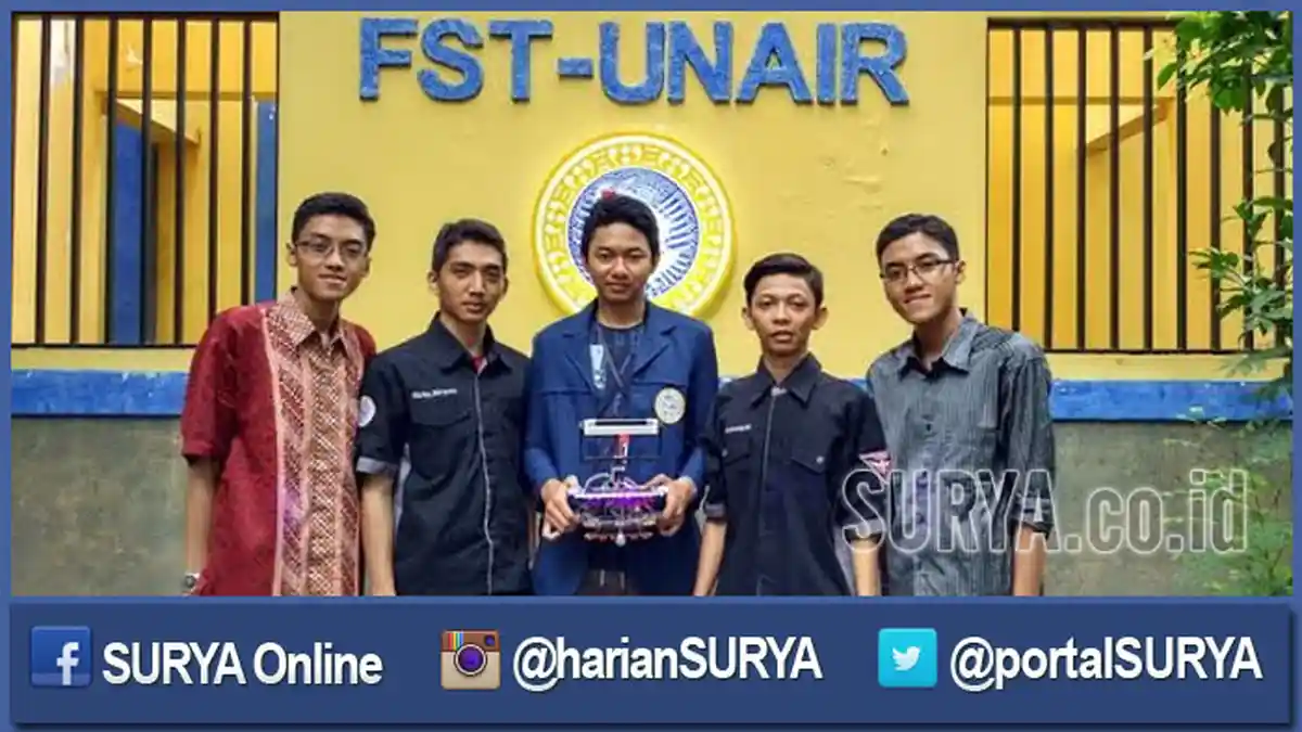 Robot Medis Mahasiswa Unair ini Mampu Sterilkan Kamar Operasi, Begini Cara Kerjanya