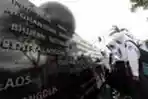Monumen Bola Dunia Peserta KAA Bandung