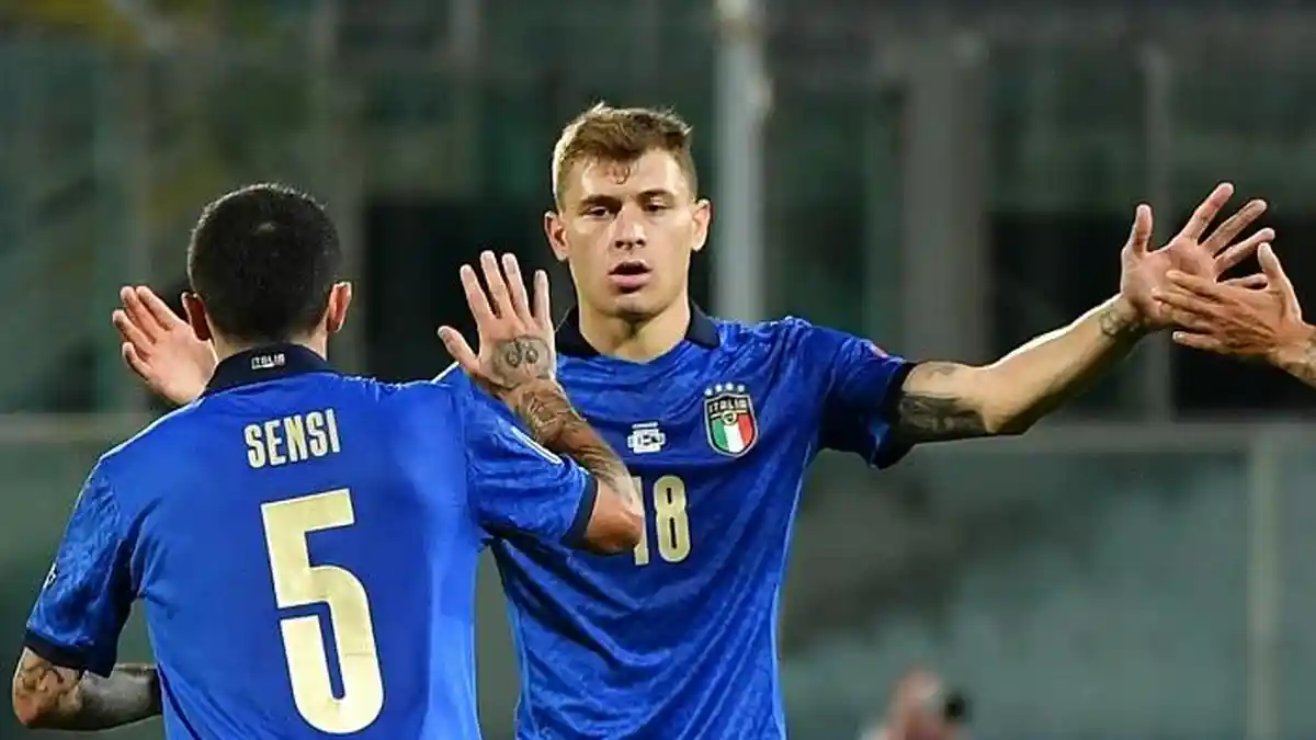 Nicolo Barella Ungkit Peran Antonio Conte Usai Tampil Gemilang di Timnas Italia