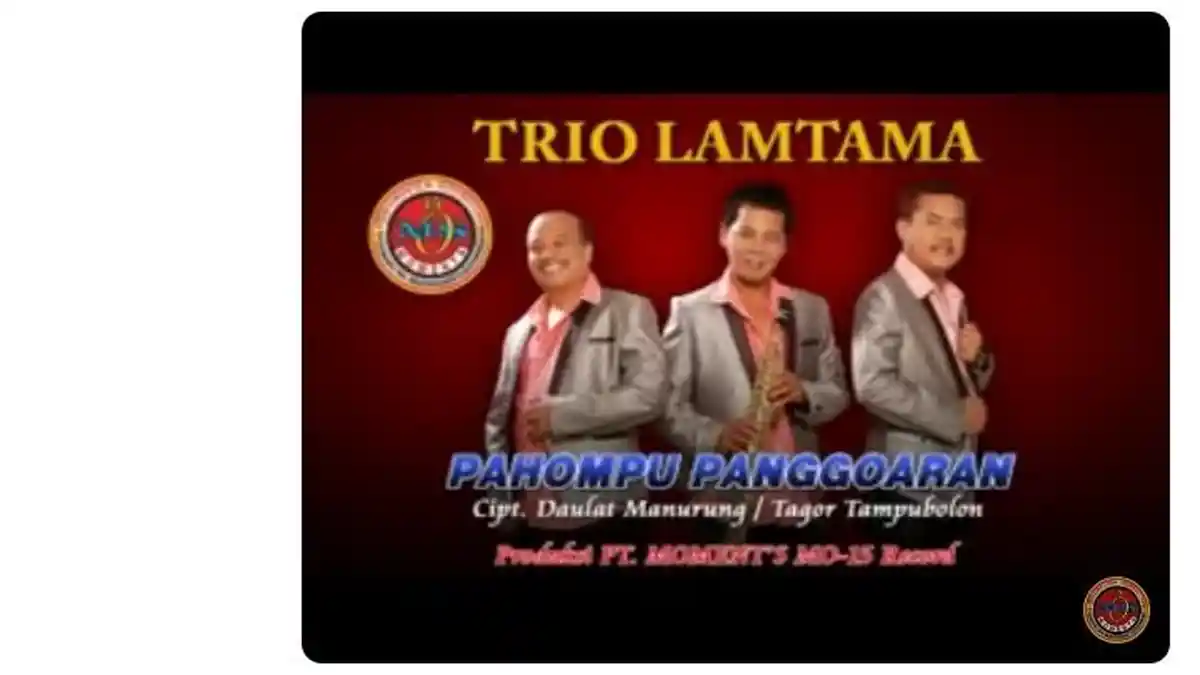 Lirik Lagu Batak Pahompu Panggoaran Dipopulerkan oleh Trio Lamtama