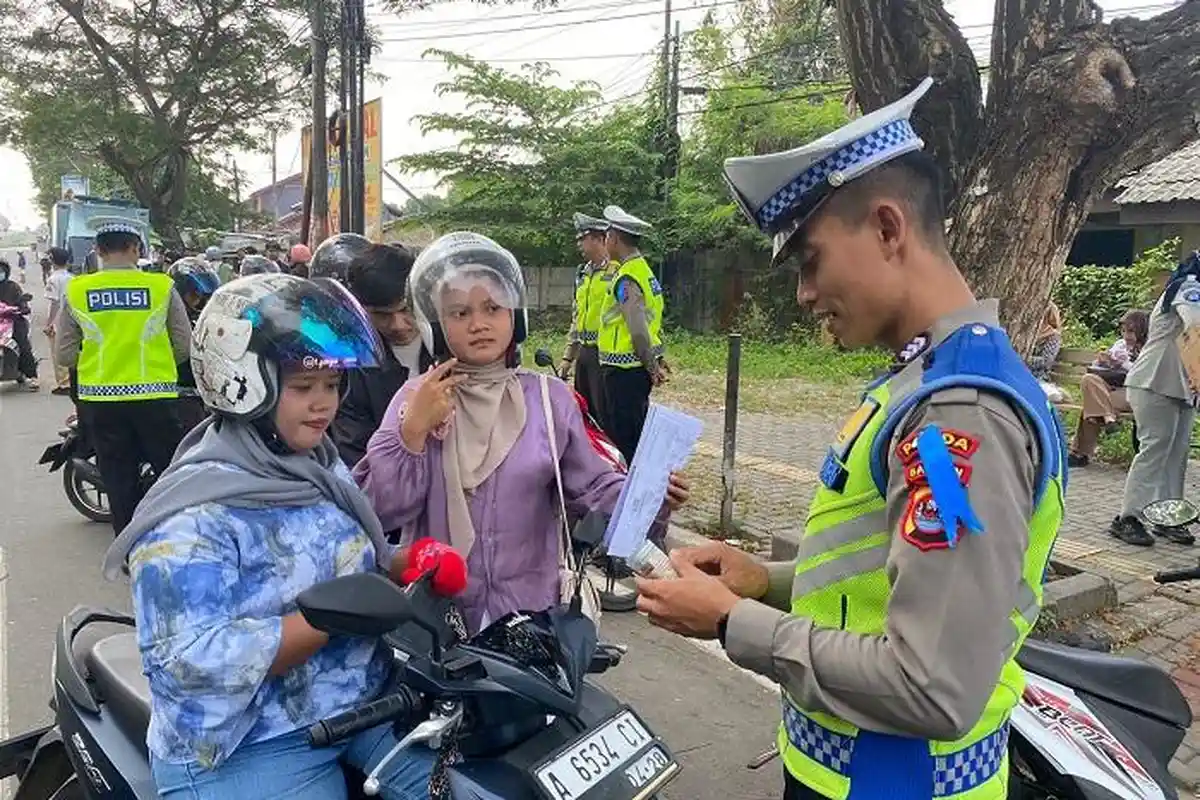 Operasi Patuh Maung 2023 Polda Banten Catat Ada 9.745 Pengendara Lakukan Pelanggaran Lalu Lintas 