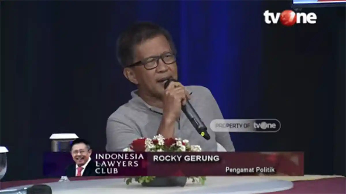Rocky Gerung Is Back! Langsung Tancap Gas Tafsirkan Bahasa Tubuh Mahfud MD di ILC tvOne Selasa 25/8