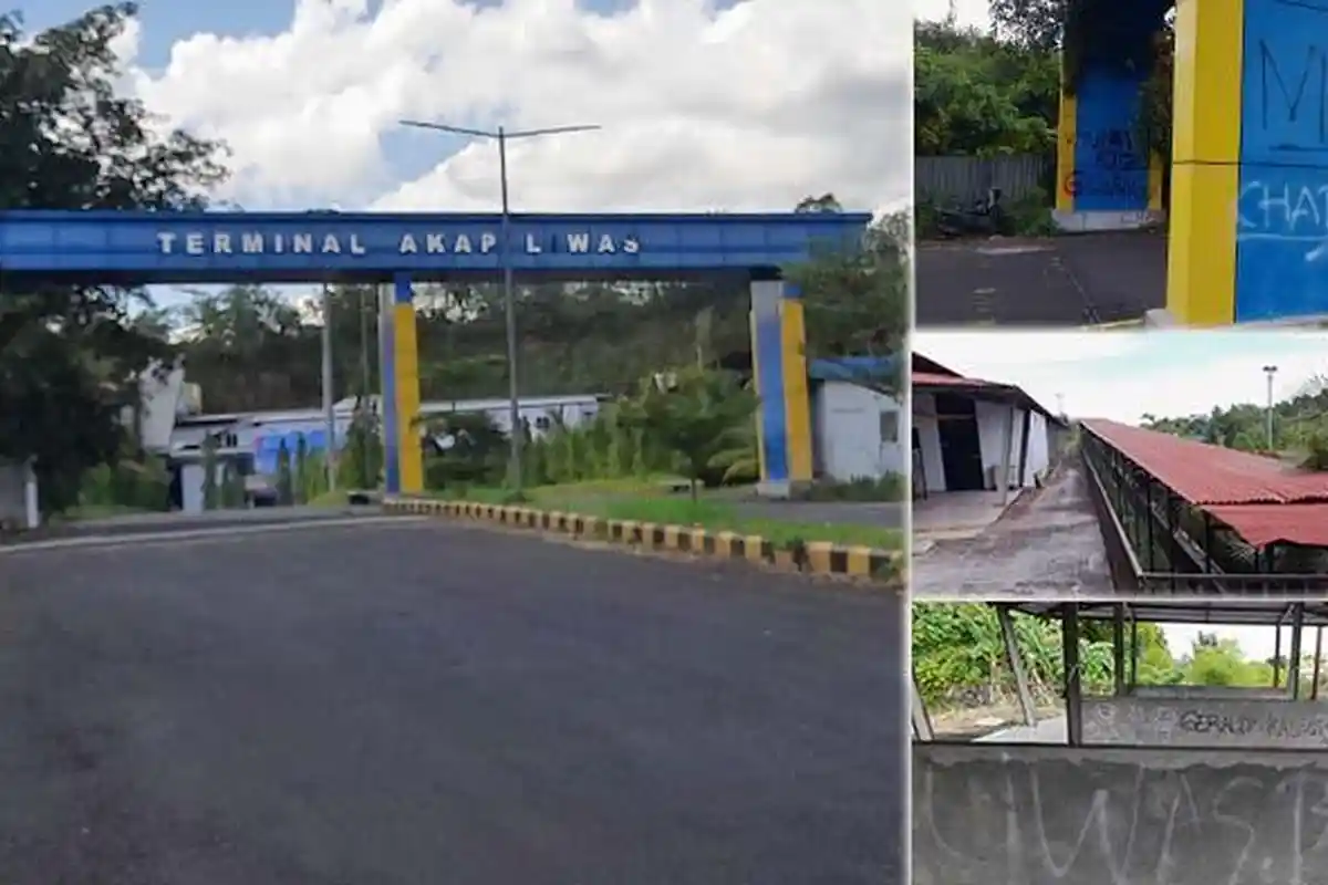 Kondisi Terkini Terminal Liwas Manado, Terancam Mubazir, Lebih 5 Tahun Tak Berfungsi 